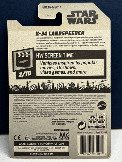 X-34 Landspeeder: HW Screentime