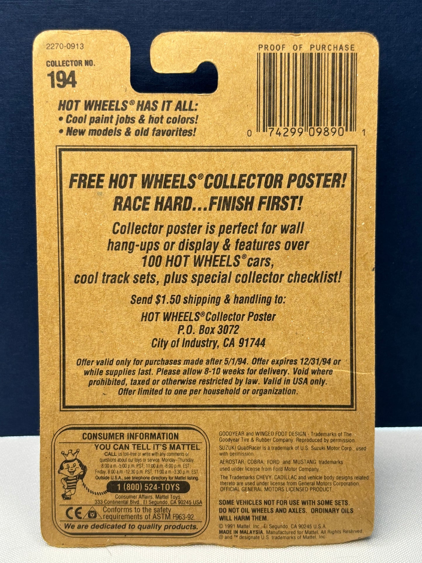 Goodyear Blimp Collector #194