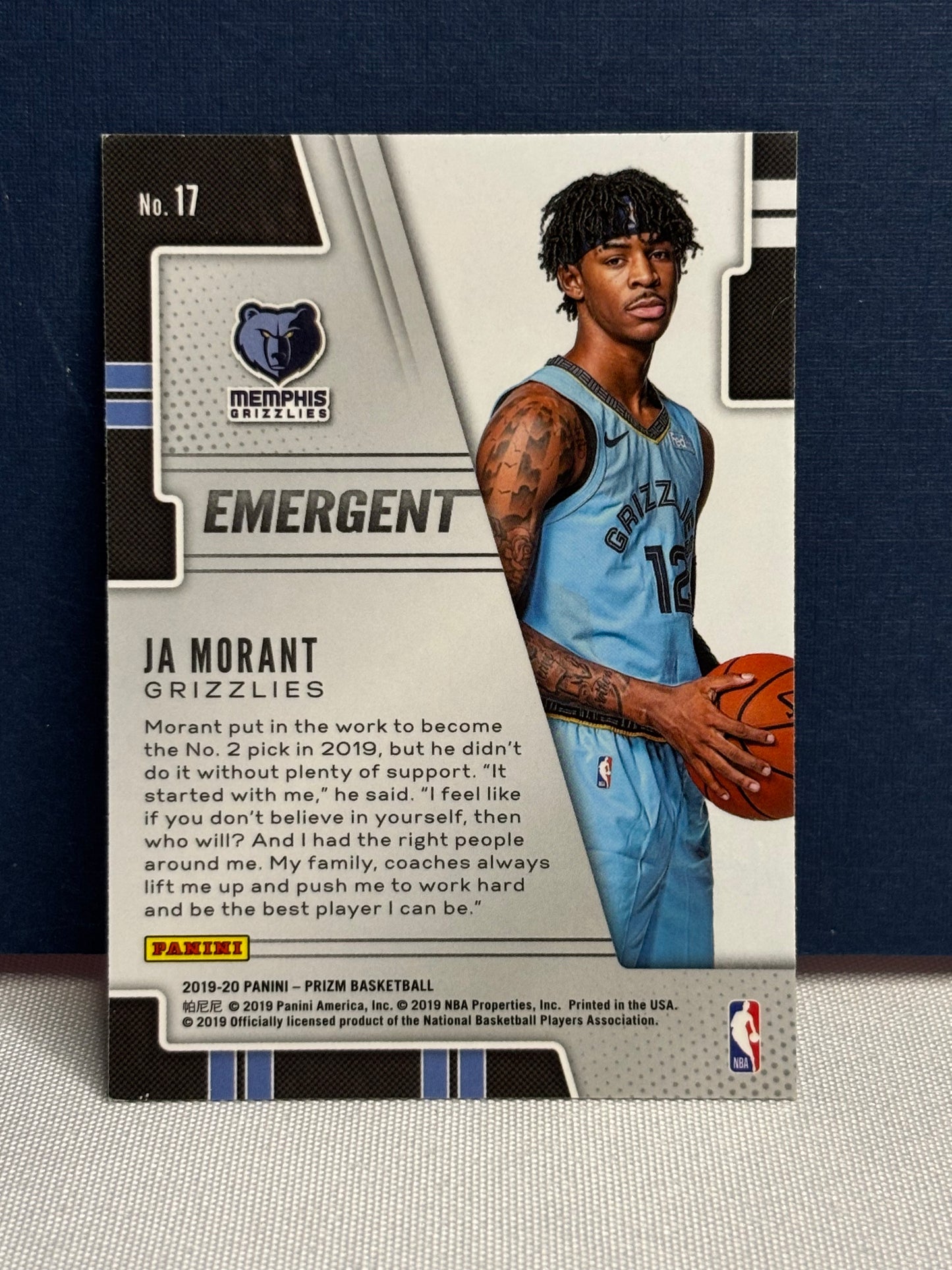 2019-20 Prizm: Ja Morant Emergent