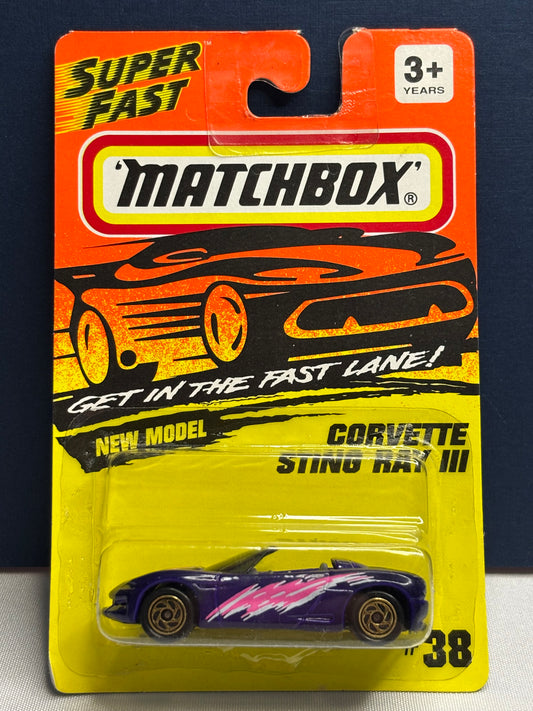 Matchbox #38 Corvette Sting Ray III