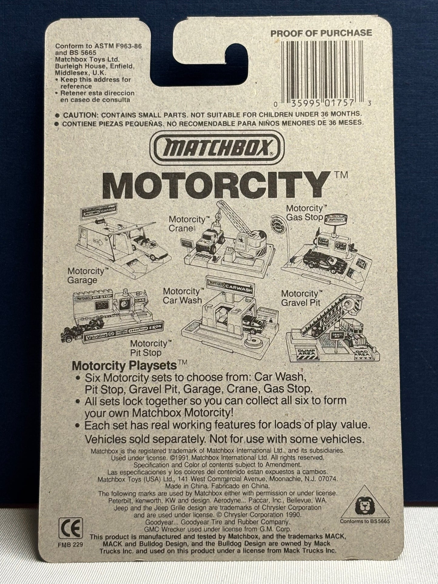 Matchbox MB #57 Max Auxiliary Power Truck (new model)