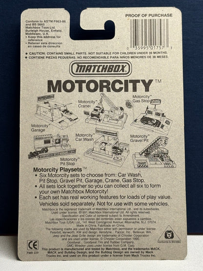 Matchbox MB #57 Max Auxiliary Power Truck (new model)