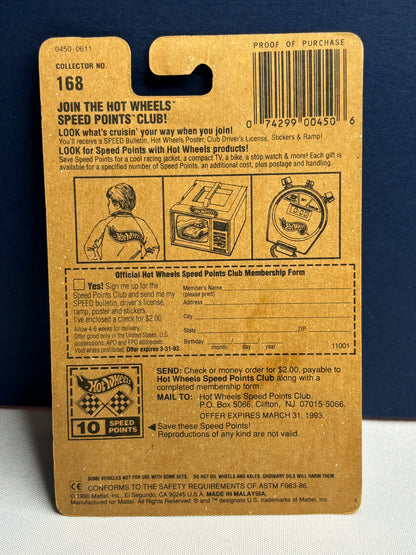Collector #168 Blue Card GT Racer Speed Points