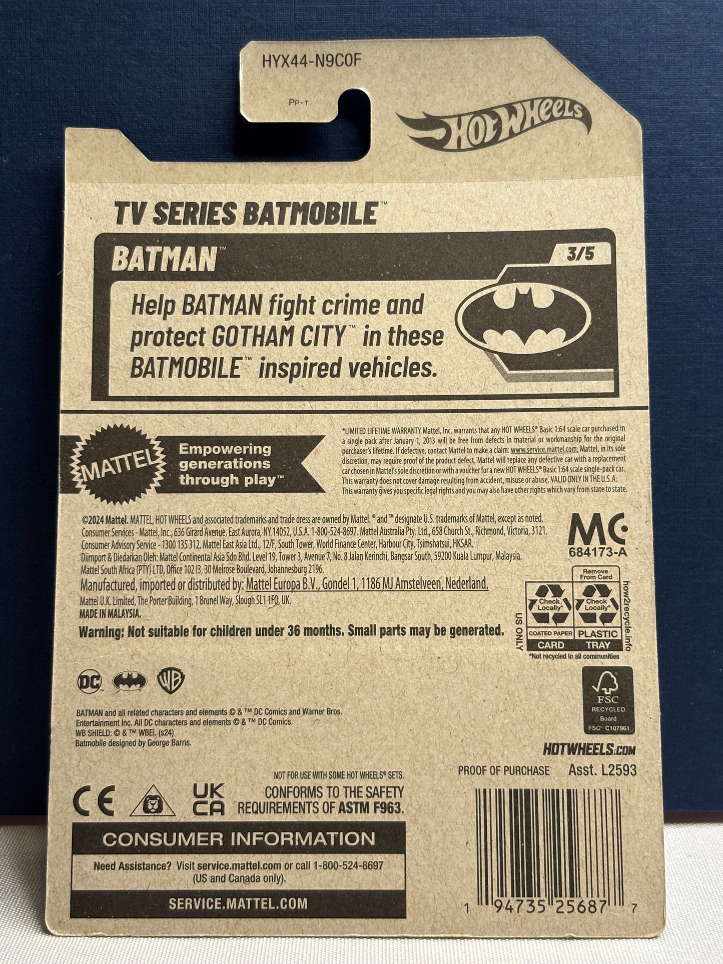 TV Series Batmobile (blue)