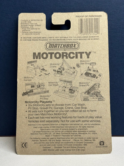 Matchbox MB #42 Mobile Crane (yellow)