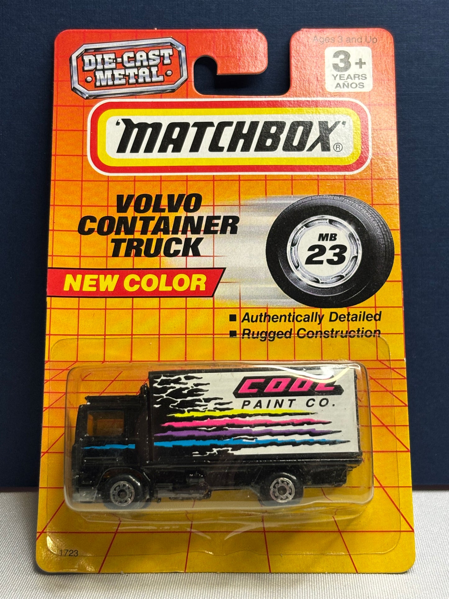 Matchbox MB #23 Volvo Container Truck (new color)