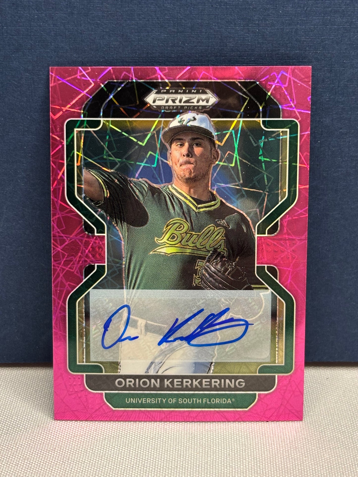 2022 Panini Prizm Draft Picks: Orlon Kerkering (autograph)