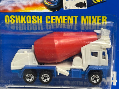 Collector #144 Blue Card Oshkosh Cement Mixer