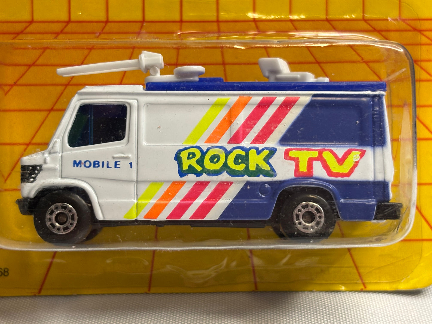Matchbox MB #68 News Truck (rock tv)