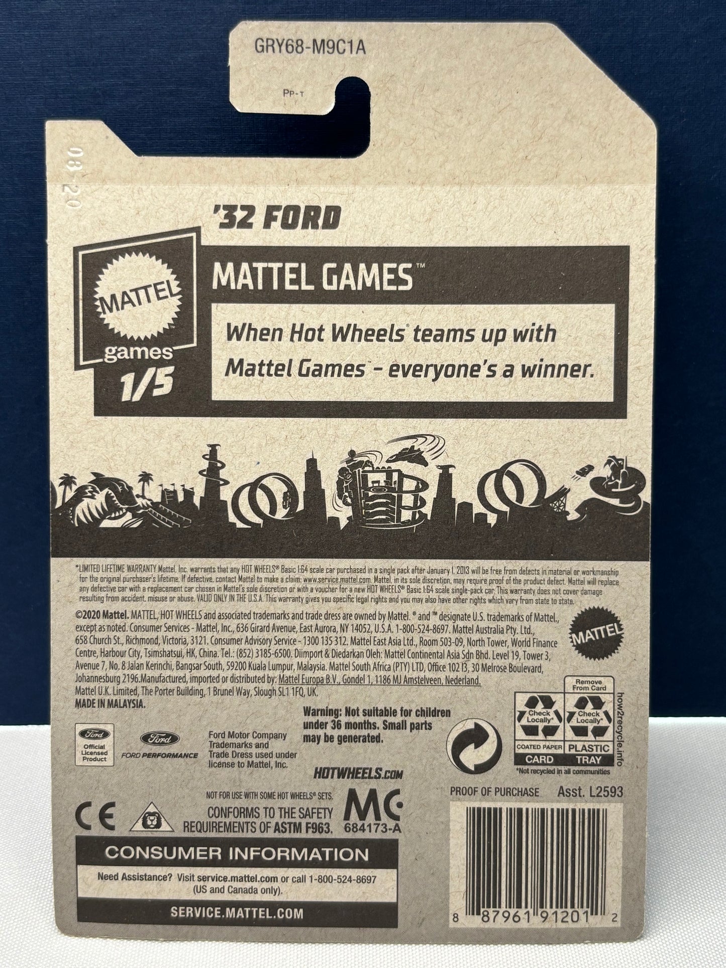 ‘32 Ford Mattel Games