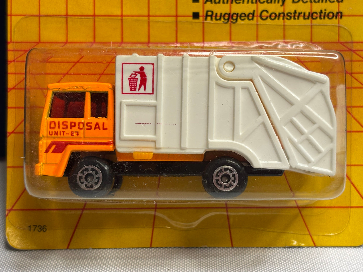 Matchbox MB #36 Refuse Truck (white)