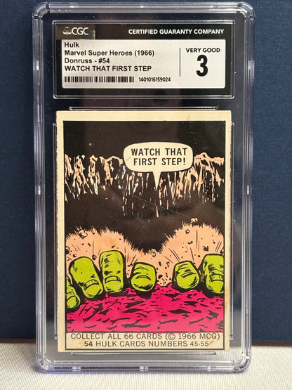 1966 Marvel Super Heroes Hulk #54
