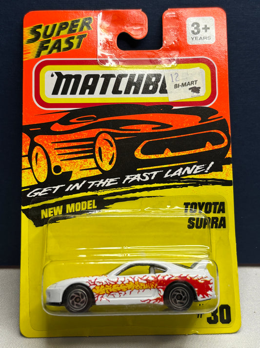 Matchbox #30 Toyota Supra (new model)