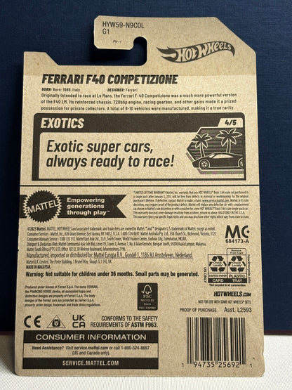 Exotics Ferrari F40 Competizione
