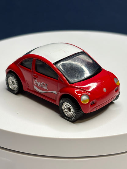 Matchbox Coca-Cola New Beetle w/real rubber tires