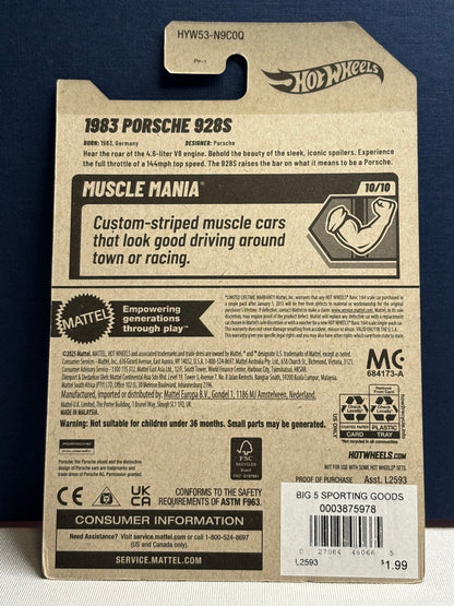 Muscle Mania 1983 Porsche 928S