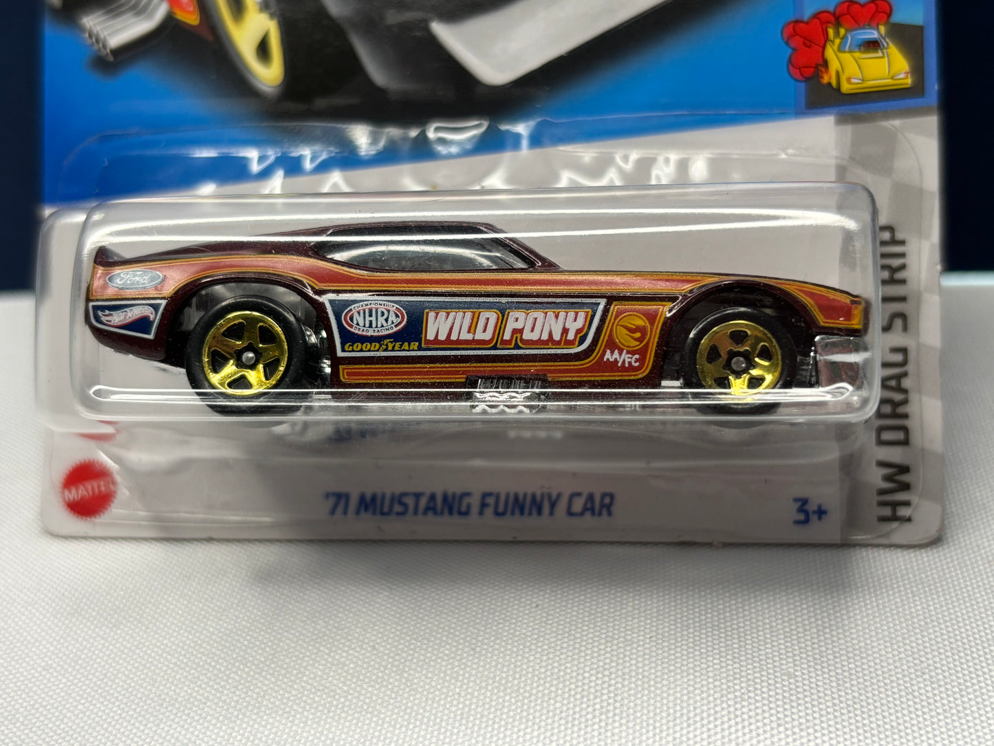 71 Mustang Funny Car HW Drag Strip: 2022 Treasure Hunt