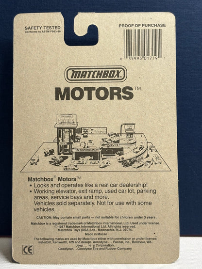 Matchbox MB #19 Peterbilt Cement Truck (blue)