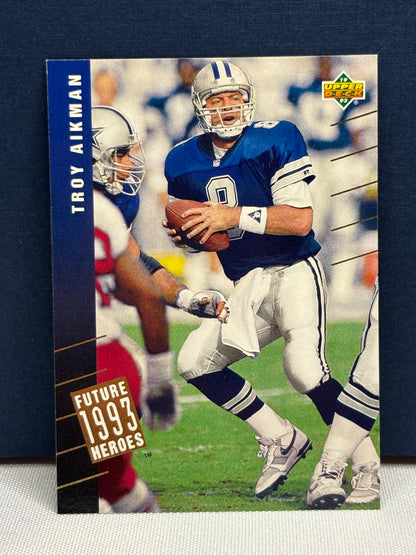 1993 Upper Deck Future Heroes: Troy Aikman #40