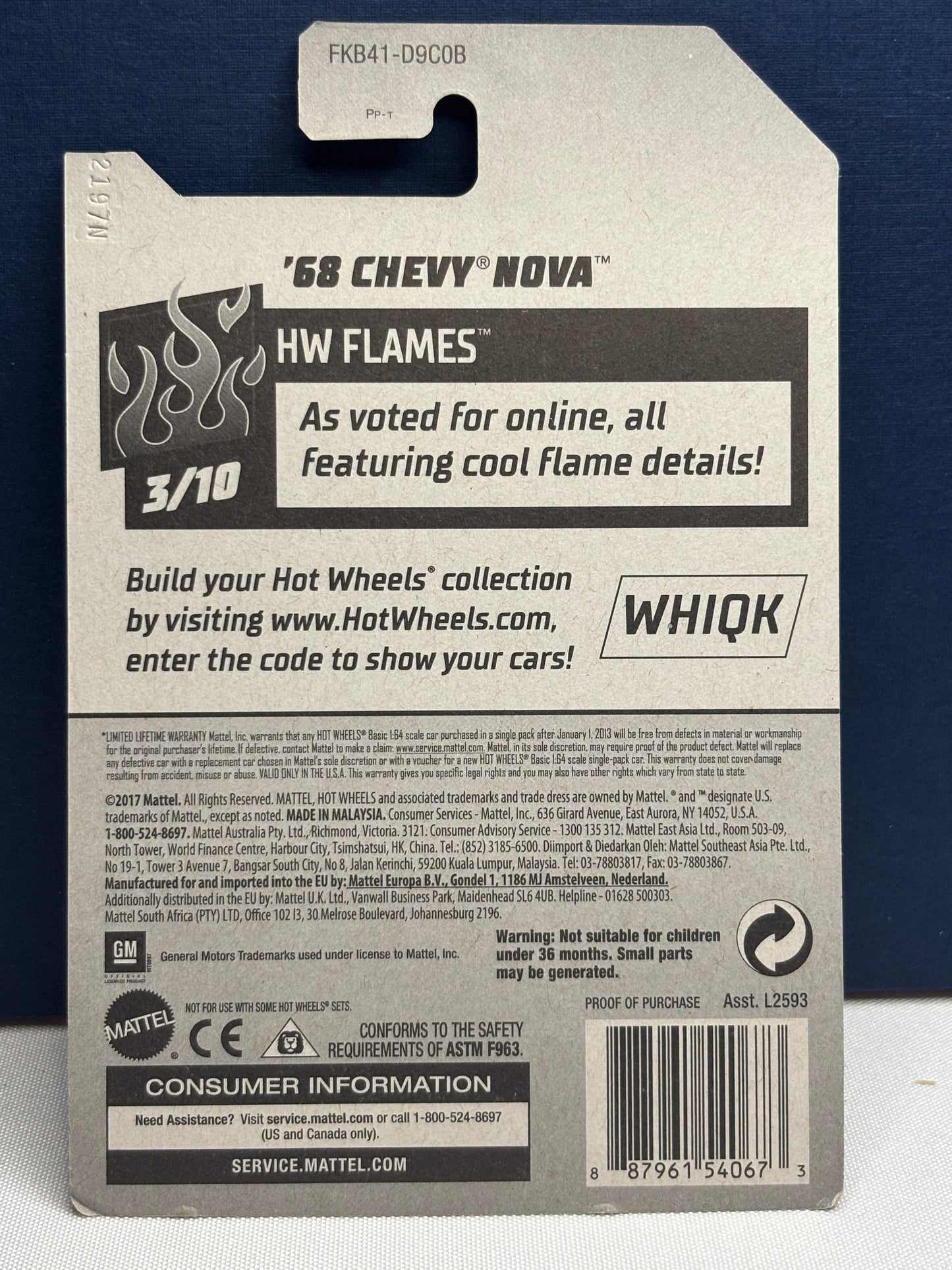 2018 Super Treasure Hunt HW Flames: ‘68 Chevy Nova