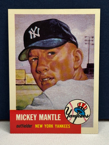 Topps Archives 1953 Mickey Mantle #82