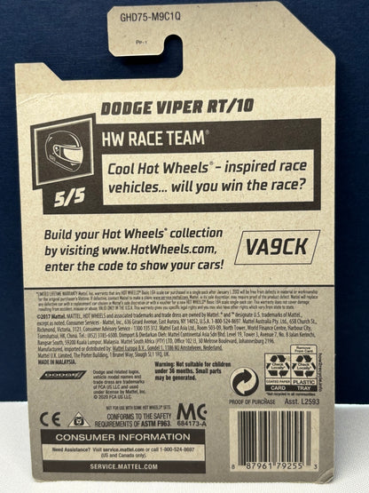 Dodge Viper RT/10 Hot Wheels Race Team: 2020 Treasure Hunt