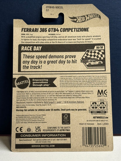 Race Day Ferrari 365 GTB4 Competizione