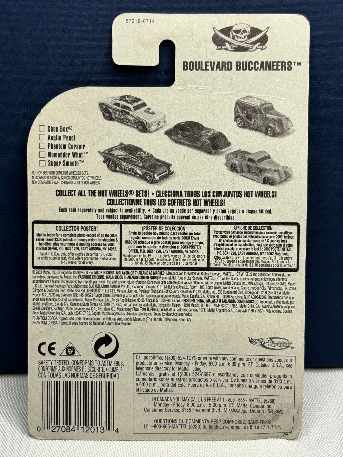 Phantom Corsair Boulevard Buccaneers: 2003 Collector #182