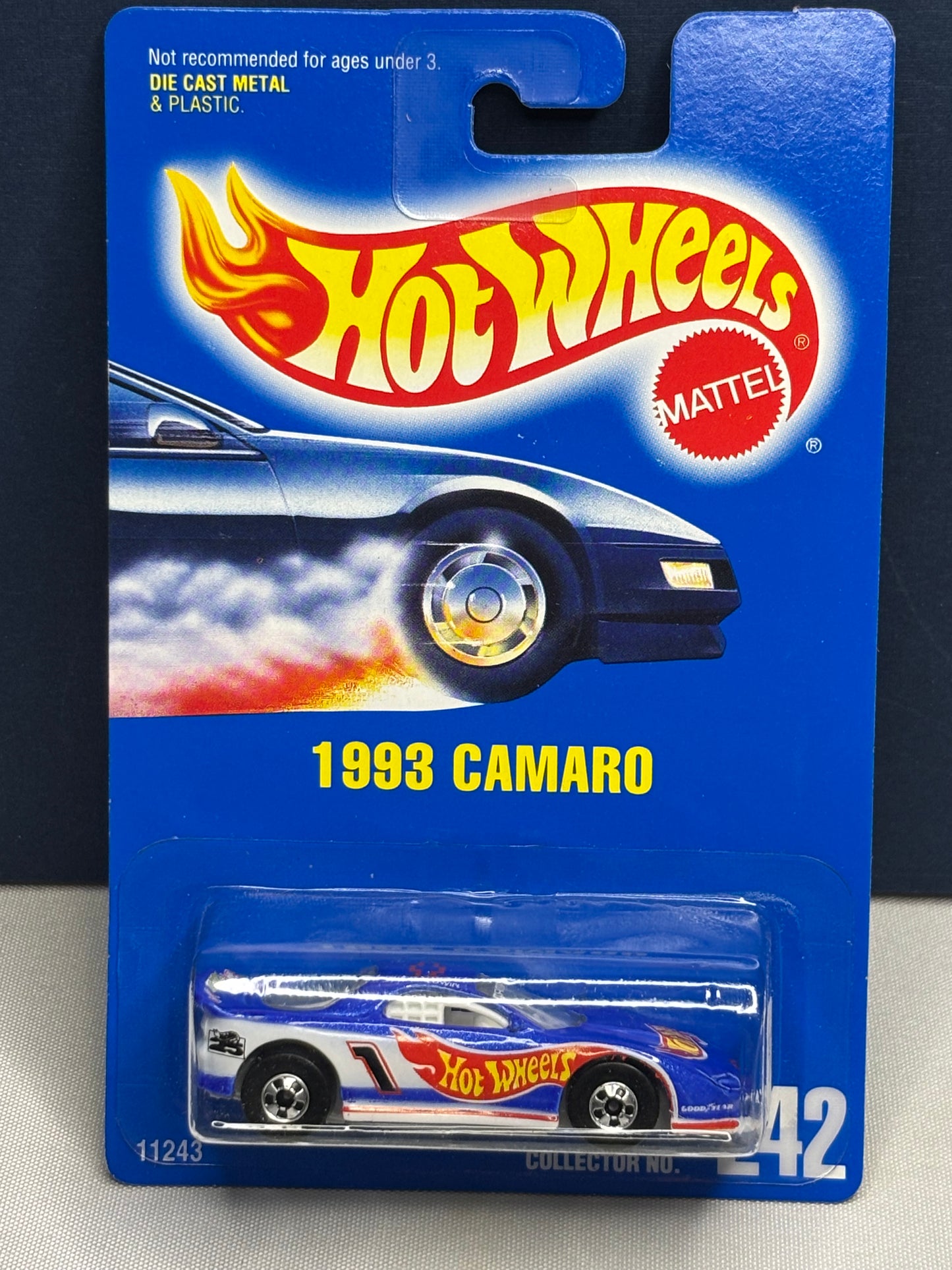 Collector #242 1993 Camaro Blue Card