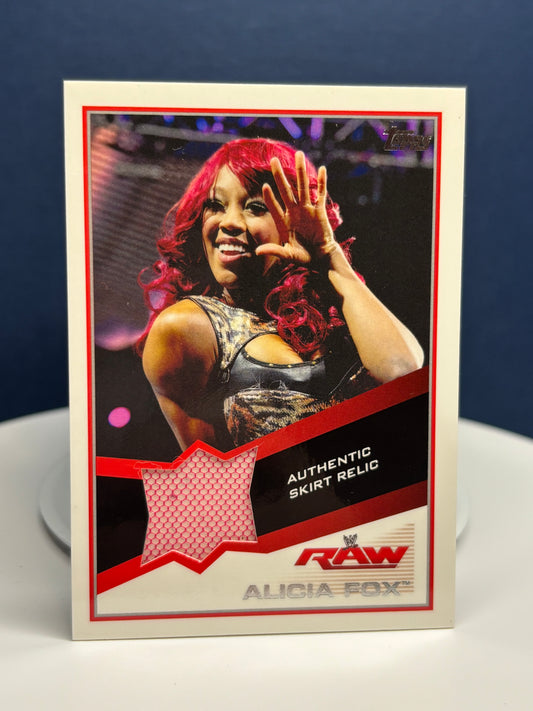 Alicia Fox 2013 WWE authentic skirt relic