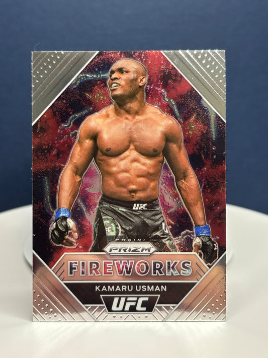 Kamaru Usman 2021 Prism UFC Fireworks
