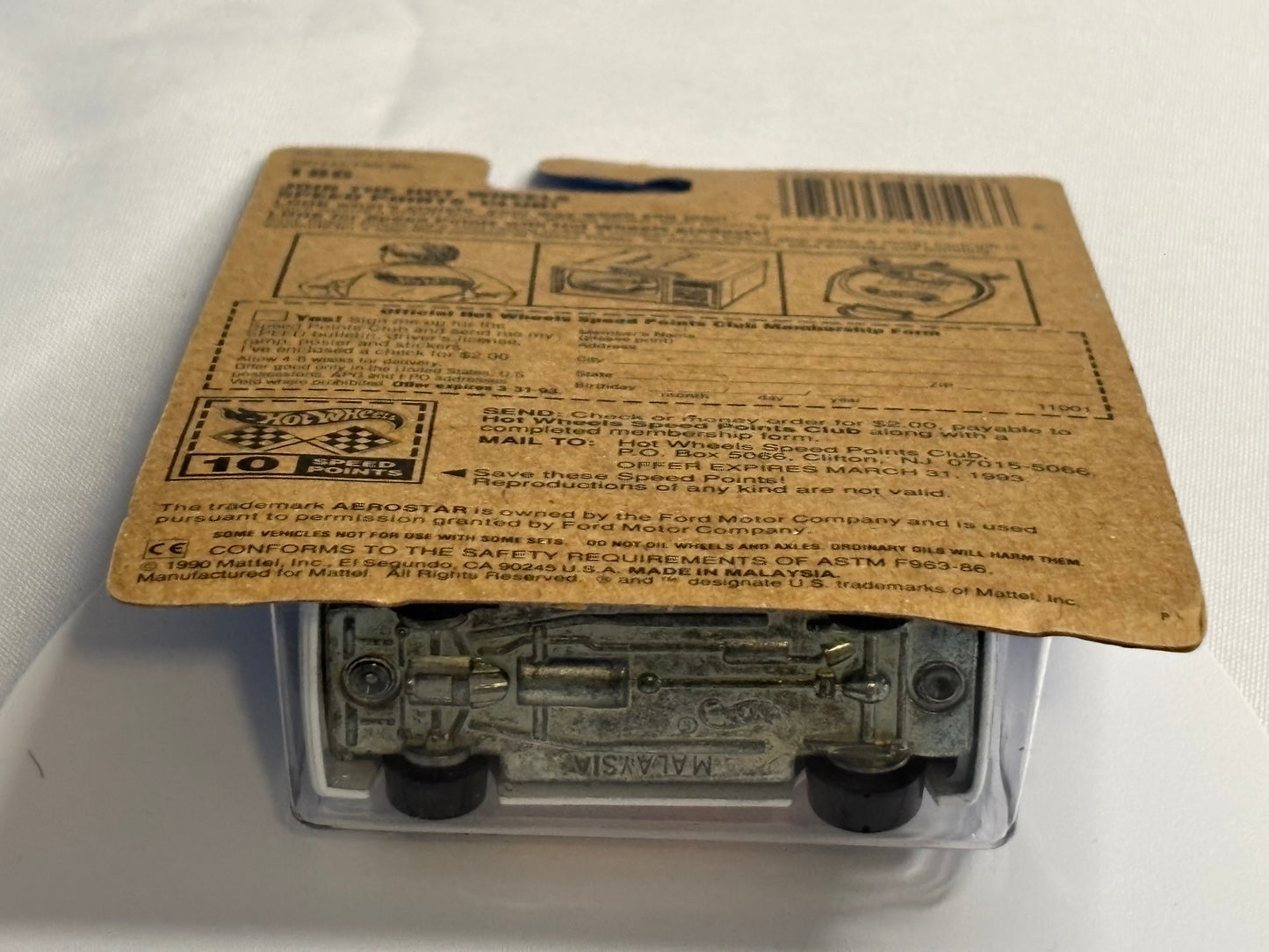 Collector #186 Blue Card Ford Aerostar (Speedie Pizza)