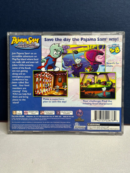 Pajama Sam: you are what you eat from your head to your feet