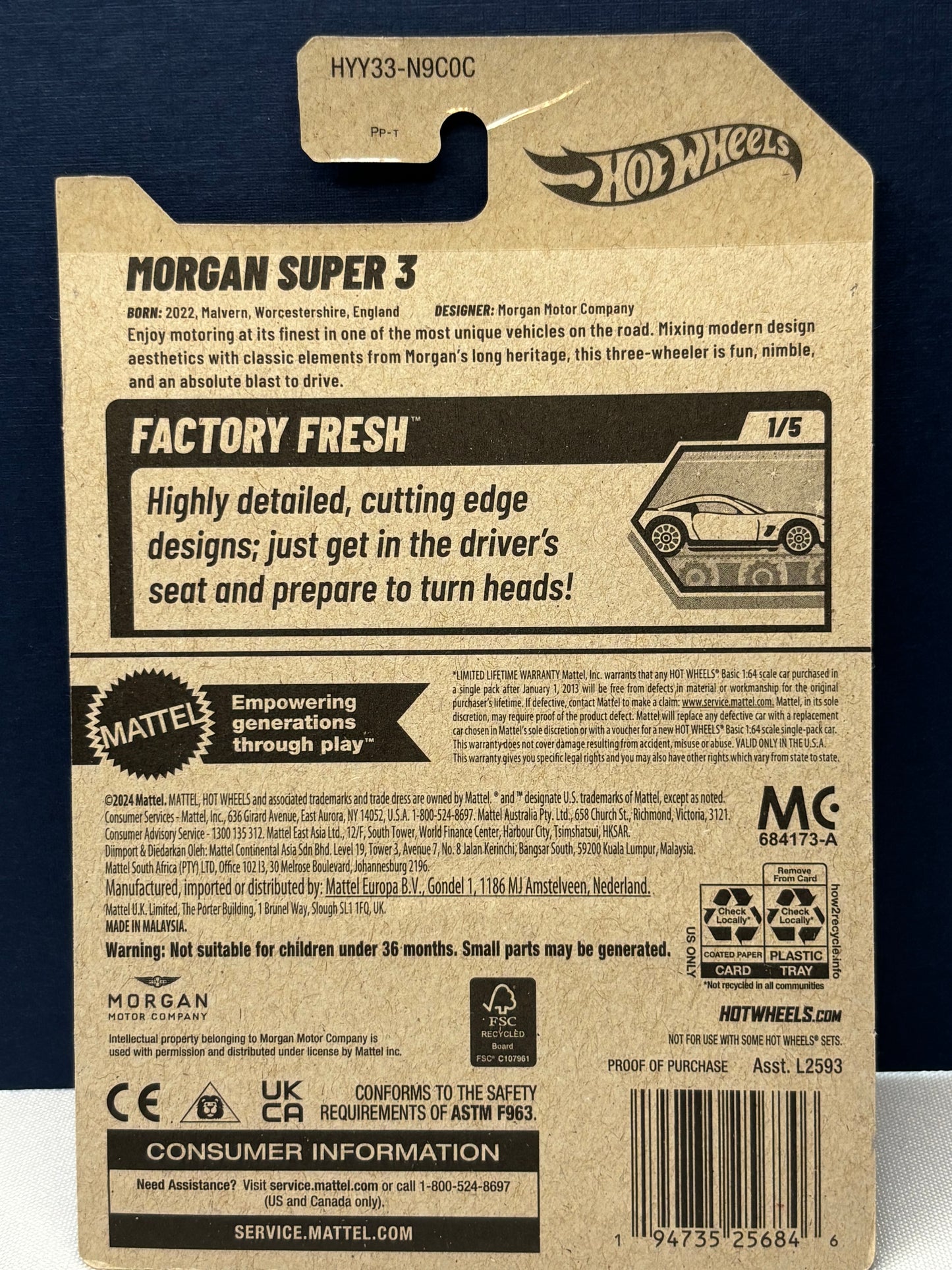 Morgan Super 3 Factory Fresh: 2025