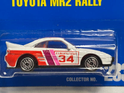 Collector #233 Blue Card Toyota MR2 Rally