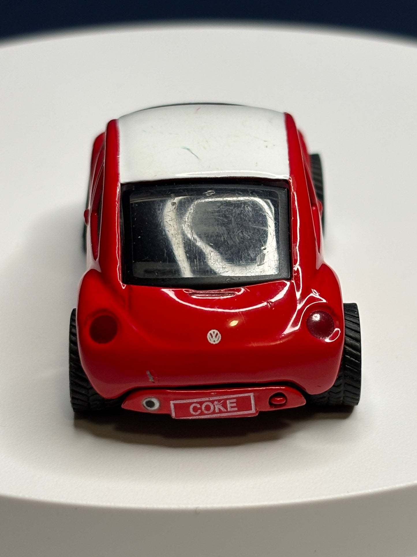 Matchbox Coca-Cola New Beetle w/real rubber tires
