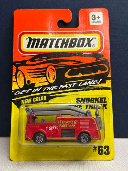 Matchbox MB #63 Snorkel Truck (new color)