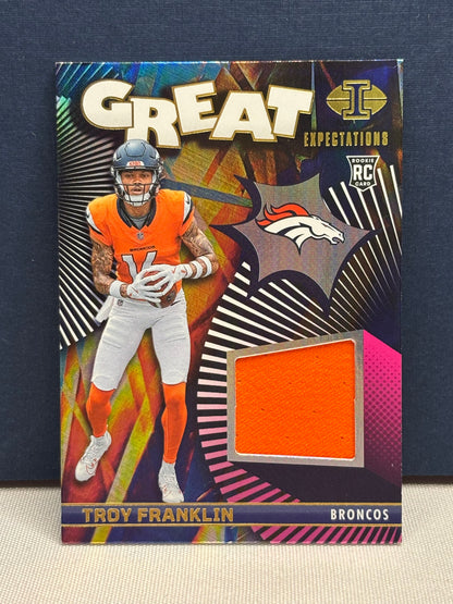 2024 Panini Illusions: Tony Franklin Great Expectations RC