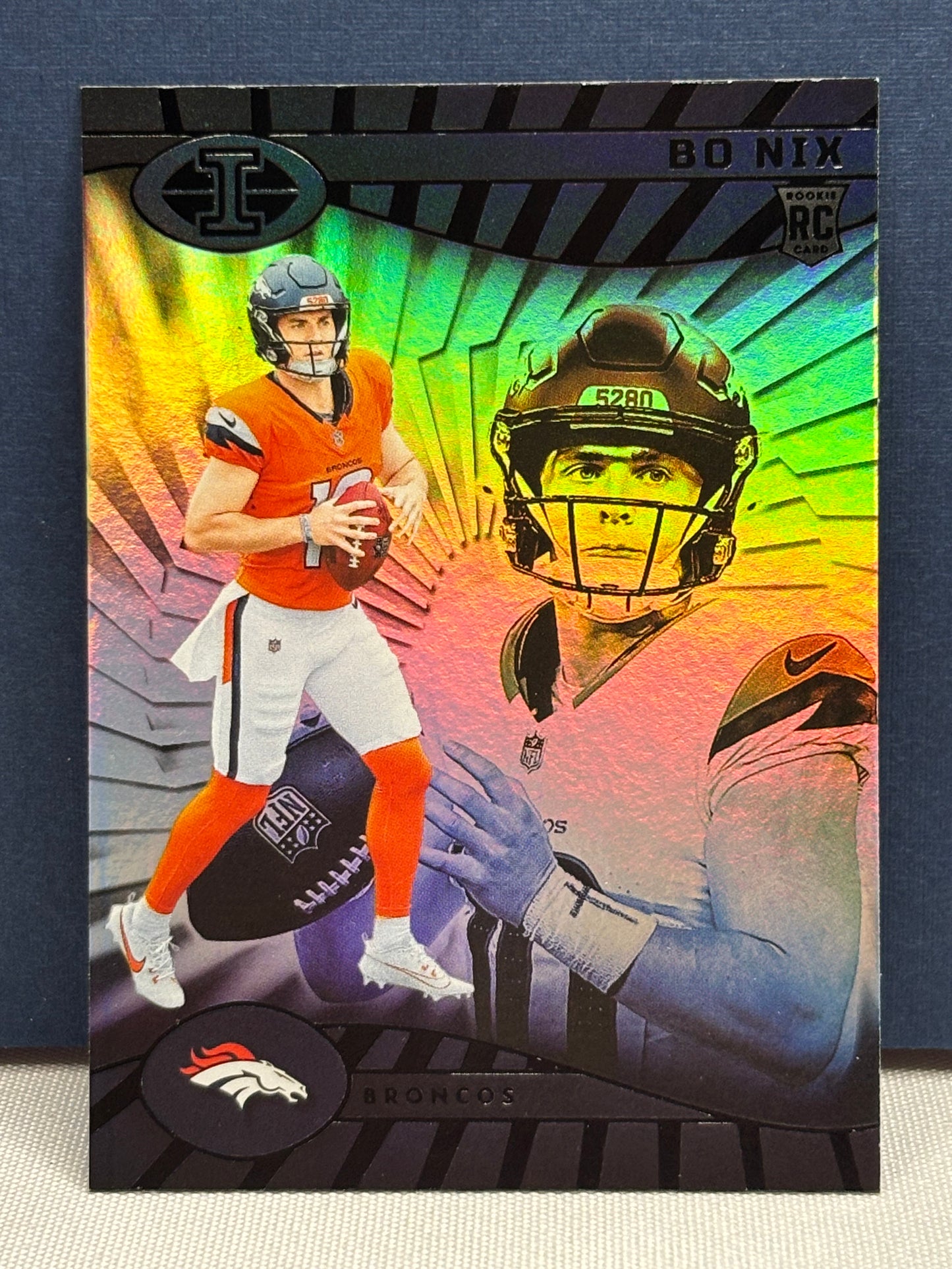 2024 Panini Illusions: Bo Nix RC #22