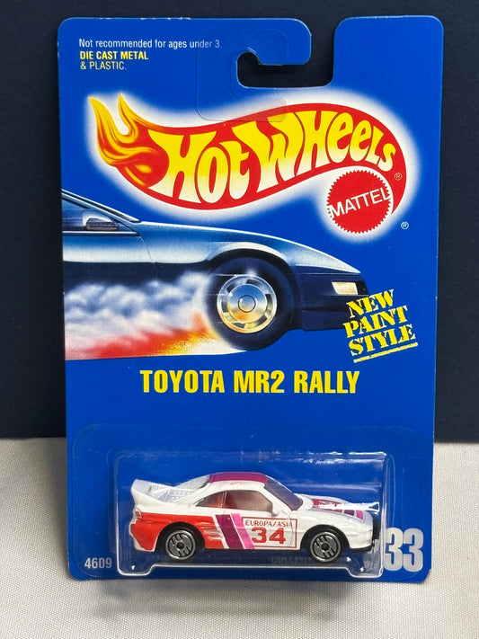 Collector #233 Blue Card Toyota MR2 Rally