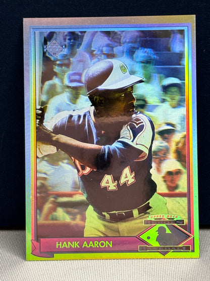 1991 Upper Deck Heroes of Baseball: Hank Aaron #HH1