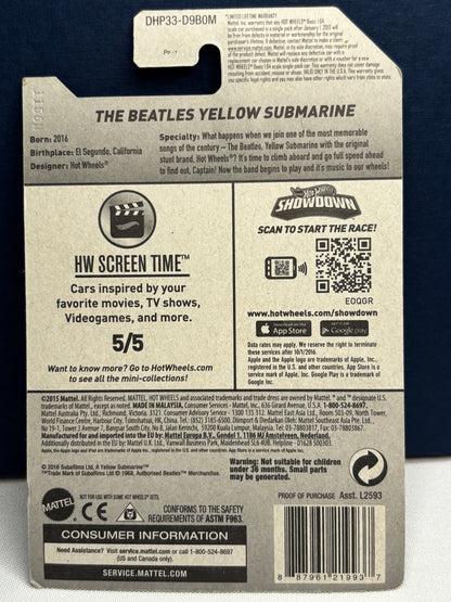 The Beatles Yellow Submarine: HW Screen Time