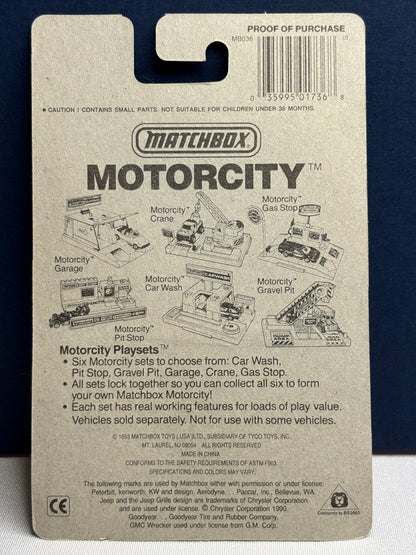 Matchbox MB #36 Refuse Truck (white)