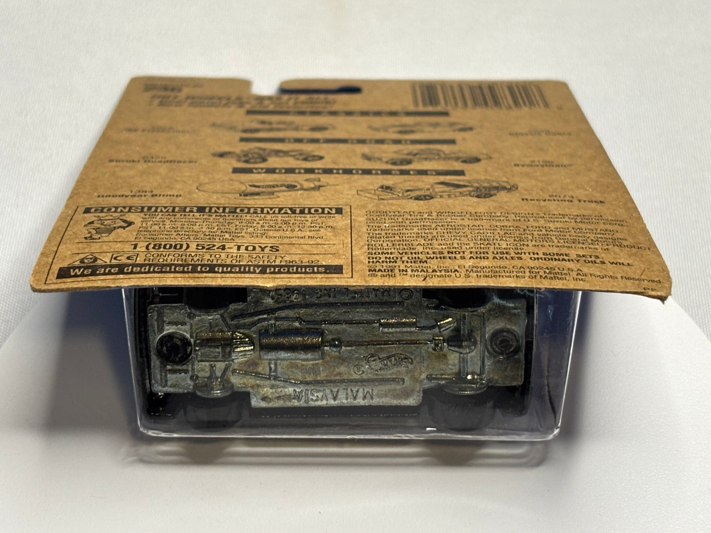 Collector #236 Blue Card Ford Aerostar Rollerblade