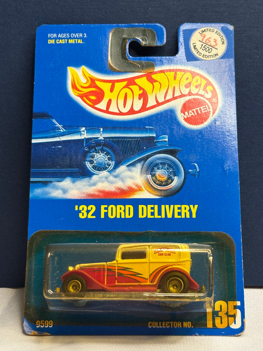 ‘32 Ford Delivery Early Times Car Club -Temecula “I Drove” ‘93 Rod Run