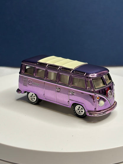 Chrome Purple VW Bus