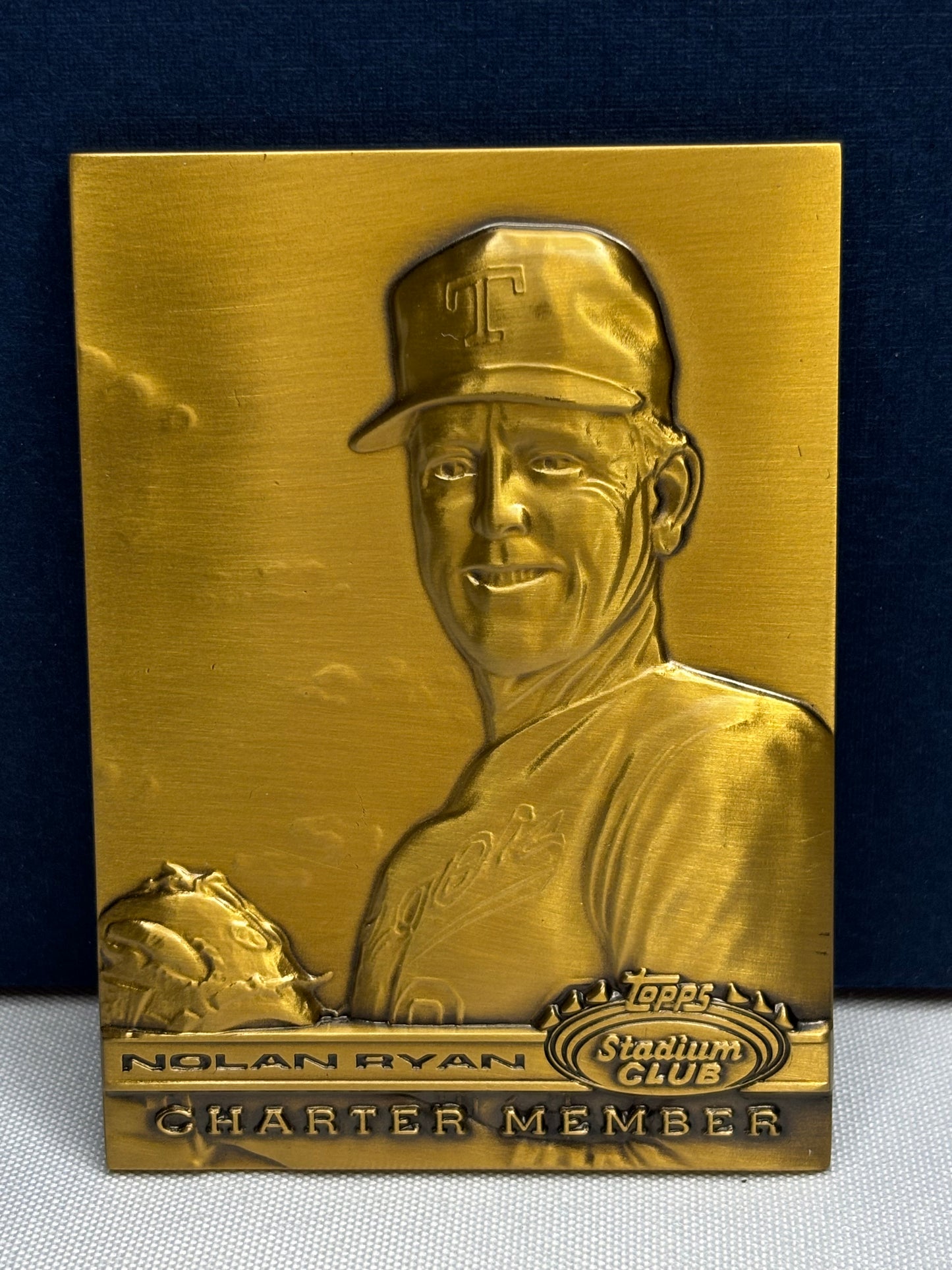 1991 Topps Stadium Club Charter Member: Nolan Ryan Medallion