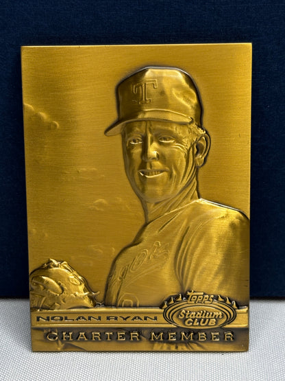 1991 Topps Stadium Club Charter Member: Nolan Ryan Medallion