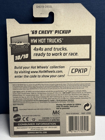 HW Hot Trucks: 2020 ‘69 Chevy Pickup Super Treasure Hunt