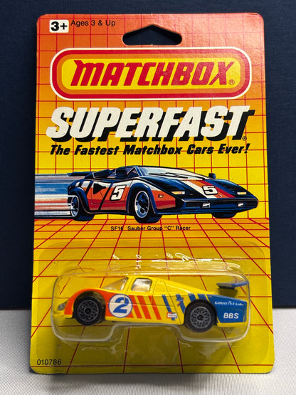 Matchbox SF16 Sauber Group “C” Racer
